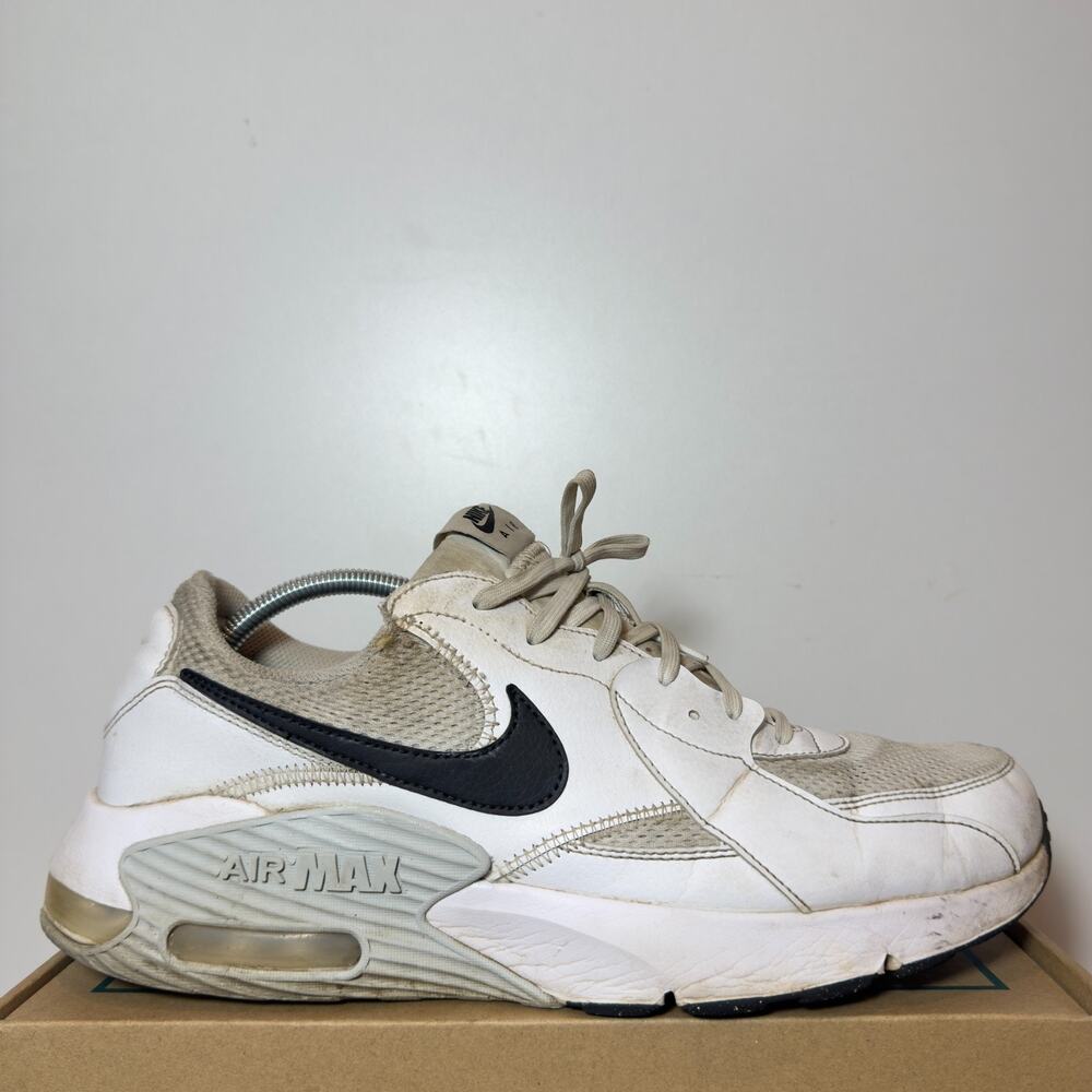 Nike Air Max Excee Womens Size 12 White Black Air Max 90 Inspired Sneakers Shoes